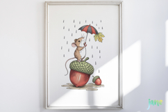 Whimsical Mouse Clipart PNG Product Image 2