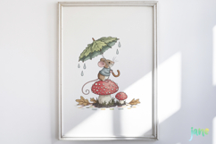 Whimsical Mouse Clipart PNG Product Image 2