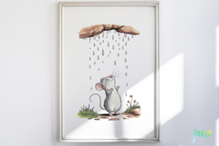 Whimsical Mouse Clipart PNG Product Image 2