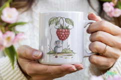 Whimsical Mouse Clipart PNG Product Image 4