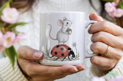 Whimsical Mouse Clipart PNG Product Image 4