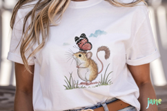 Whimsical Mouse Clipart PNG Product Image 5
