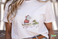 Whimsical Mouse Clipart PNG Product Image 5