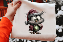 Whimsical Owls Christmas Clipart Product Image 2