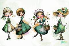 Whimsical Patrick's Day Clipart Product Image 1