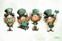 Whimsical Patrick's Day Clipart Product Image 1