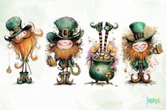 Whimsical Patrick's Day Clipart Product Image 1