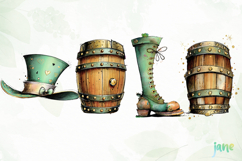 Whimsical Patrick's Day Clipart Product Image 1