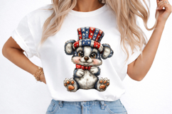 Whimsical Patriotic Animals Clipart Product Image 3