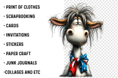 Whimsical Patriotic Animals Clipart Product Image 2