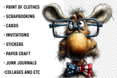 Whimsical Patriotic Animals Clipart Product Image 2