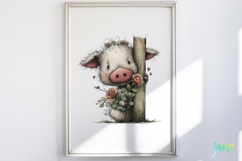 Whimsical Peek-a-Boo Woodland Animals Product Image 2