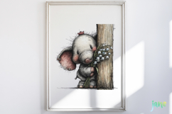 Whimsical Peek-a-Boo Woodland Animals Product Image 2