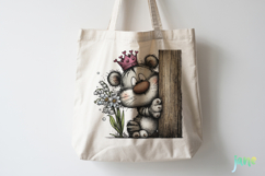 Whimsical Peek-a-Boo Woodland Animals Product Image 3