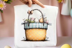 Whimsical Plaid Easter Clipart Product Image 2