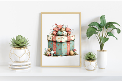 Whimsical Polka Dots Easter Gift Box Product Image 2