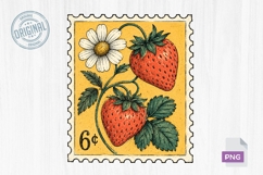 Whimsical Postage Stamp Clipart Bundle Product Image 2