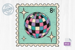 Whimsical Postage Stamp Clipart Bundle Product Image 3