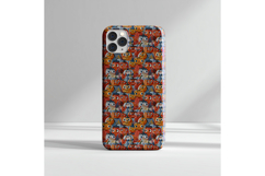 Whimsical Pumpkin Seamless Pattern for Halloween in Folk Art Product Image 8