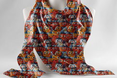 Whimsical Pumpkin Seamless Pattern for Halloween in Folk Art Product Image 7