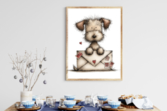 Whimsical Frankie Bulldog Sublimation Product Image 3