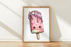 Whimsical Purple Summer Clipart Product Image 3