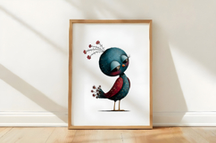 Whimsical &amp; Quirky Birds Clipart Product Image 3