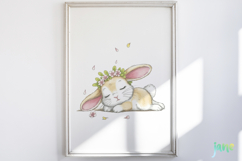 Whimsical Rabbit Clipart Product Image 2