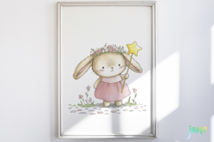 Whimsical Rabbit Clipart Product Image 2