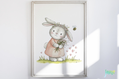 Whimsical Rabbit Clipart Product Image 2