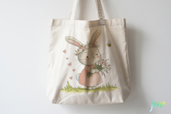 Whimsical Rabbit Clipart Product Image 3