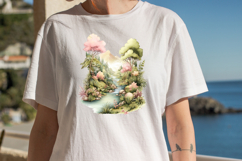 Whimsical River Landscape Clipart Product Image 2