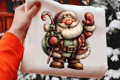 Whimsical Santa Clipart Product Image 2