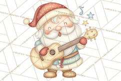 Whimsical Santa Clipart PNG, Funny Christmas Illustrations Product Image 4
