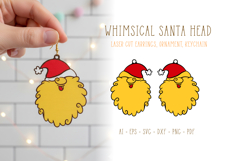 Whimsical Christmas Earrings Bundle 12 Plus Laser Cuts Product Image 14
