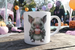 Spooky Lavender Tea Party Sublimation Product Image 8