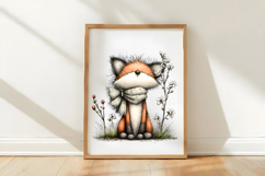 Whimsical Spring Animal Characters Clipart Product Image 3