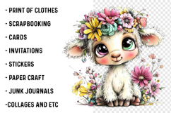 Whimsical Spring Animals Clipart Product Image 2