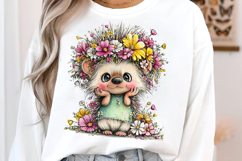 Whimsical spring animals clipart Product Image 3