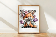 Whimsical Spring Animal Clipart Product Image 3