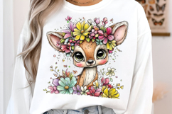 Whimsical spring animals clipart Product Image 3