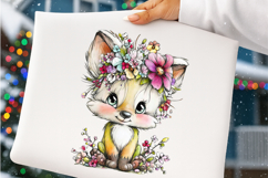Whimsical Spring Animals Clipart Product Image 4