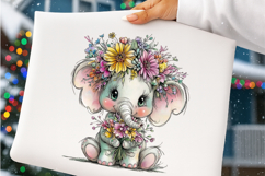 Whimsical spring animals clipart Product Image 4