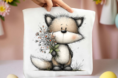 Whimsical Spring Animal Friends Clipart Product Image 2