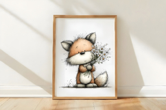 Whimsical Spring Animal Friends Clipart Product Image 3