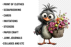 Whimsical Spring Animals Clipart Product Image 2