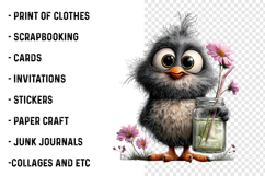 Whimsical Spring Animals Clipart Product Image 2