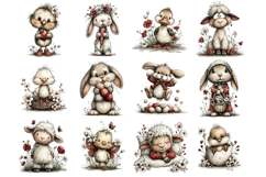 Whimsical Spring Animals Clipart Bundle Product Image 3