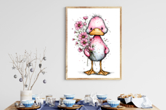 Whimsical Spring Animals Clipart Product Image 3