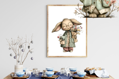Whimsical Spring Animals Clipart Product Image 3